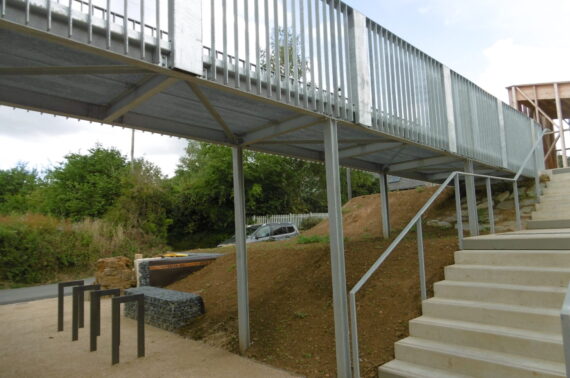 Fabrication et pose de passerelle