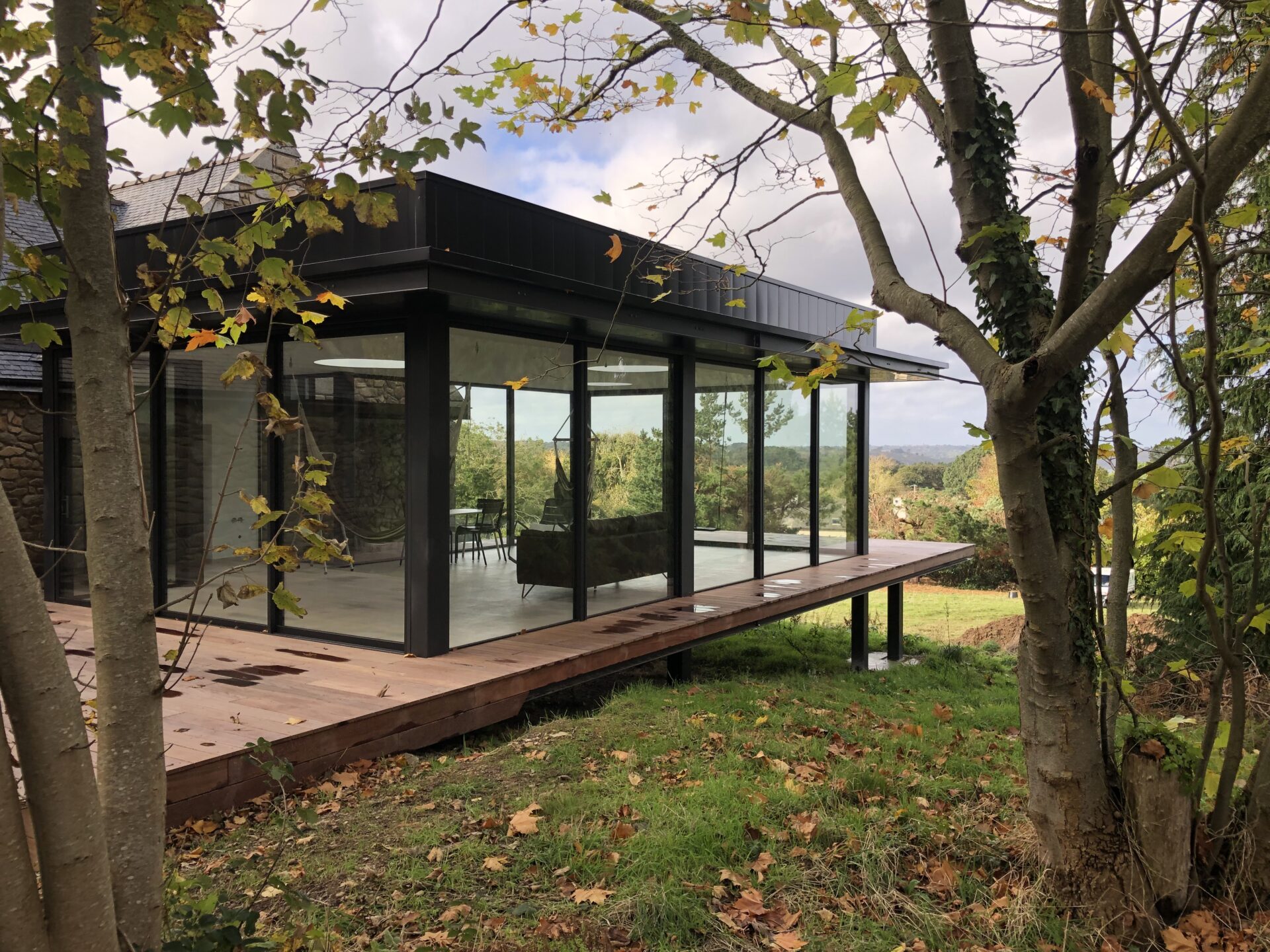 Création d’une extension de maison